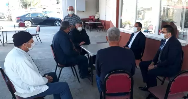 Kaymakam Uçgun mahalle sakinlerinin sorunlarını dinledi Kaymakam Uçgun mahalle sakinlerinin sorunlarını dinledi