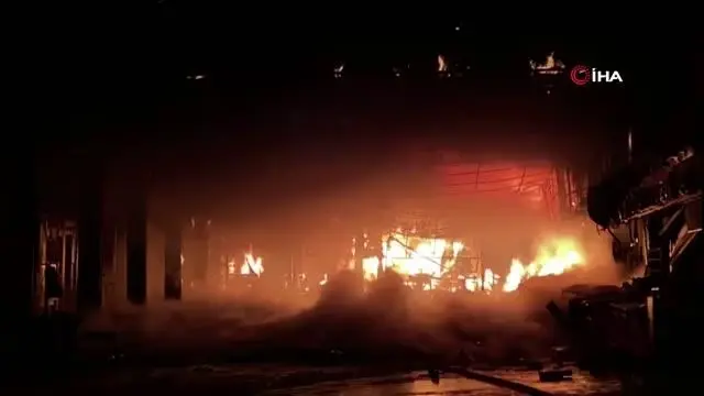 Başkent'te yangın Başkent'te yangın
