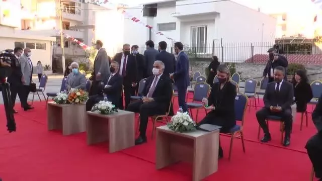 Kültür ve Turizm Bakanı Ersoy, Gjirokastra Erkek Öğrenci Yurdunun açılışında konuştu Kültür ve Turizm Bakanı Ersoy, Gjirokastra Erkek Öğrenci Yurdunun açılışında konuştu