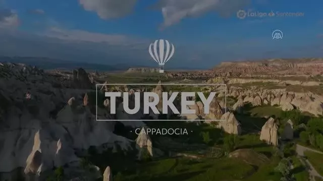 La Liga'dan Kapadokya görüntülü EL Clasico tanıtımı La Liga'dan Kapadokya görüntülü EL Clasico tanıtımı