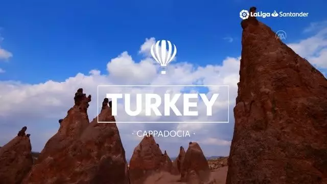 La Liga'dan Kapadokya görüntülü EL Clasico tanıtımı La Liga'dan Kapadokya görüntülü EL Clasico tanıtımı