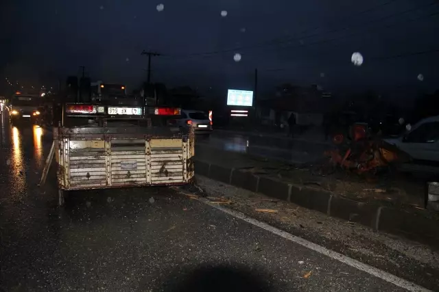Trafik kazası, 1'i ağır 4 yaralı