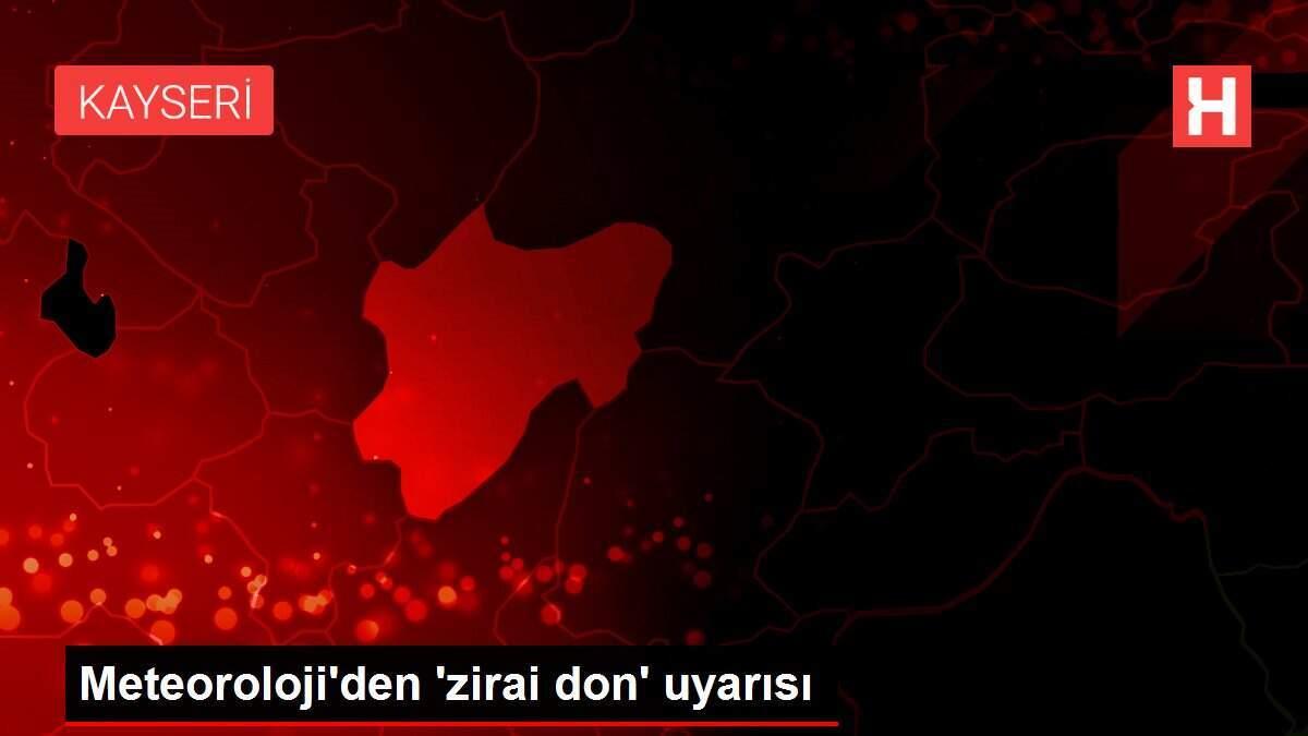 İç Anadolu'da 5 il için zirai don uyarısı İç Anadolu'da 5 il için zirai don uyarısı
