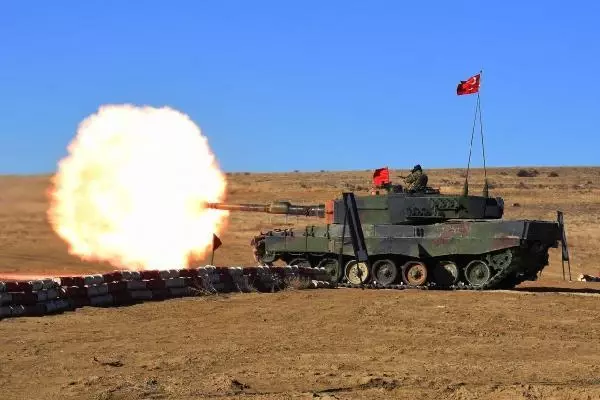 MSB: Ankara'da tank topu atışları icra edildi MSB: Ankara'da tank topu atışları icra edildi