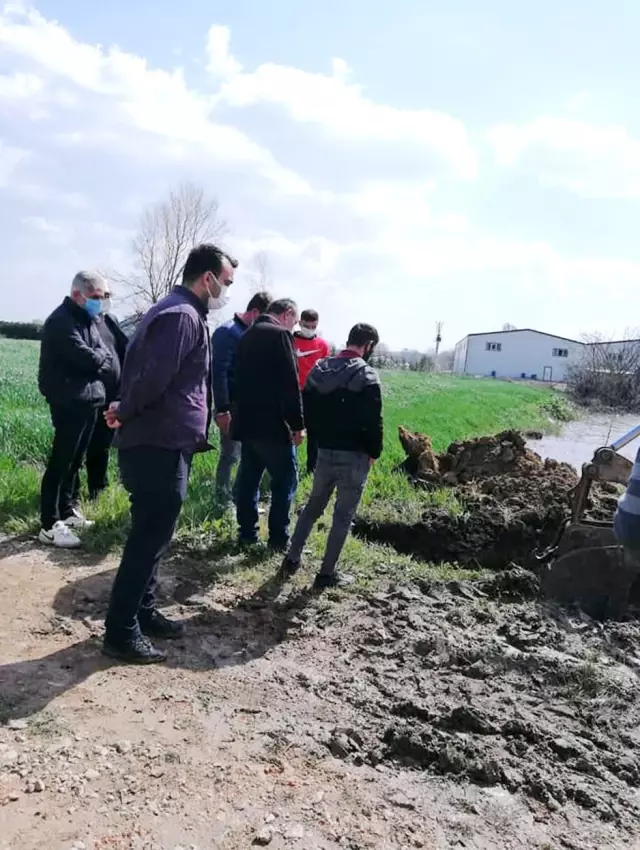 Mudanya'da tarım arazileri sular altında kaldı Mudanya'da tarım arazileri sular altında kaldı