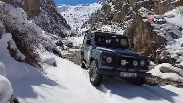 (Özel Haber) Munzur Dağlarında dağ kayağı keyfi (Özel Haber) Munzur Dağlarında dağ kayağı keyfi