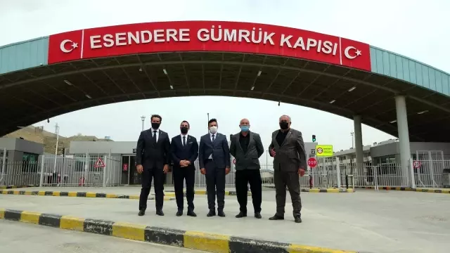 Oda başkanlarından Esendere Sınır Kapısı'na ziyaret Oda başkanlarından Esendere Sınır Kapısı'na ziyaret