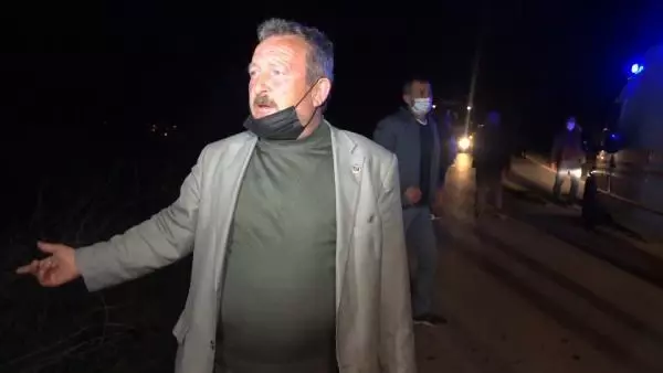 Otomobil şarampole yuvarlandı, baba-oğul yaralandı Otomobil şarampole yuvarlandı, baba-oğul yaralandı
