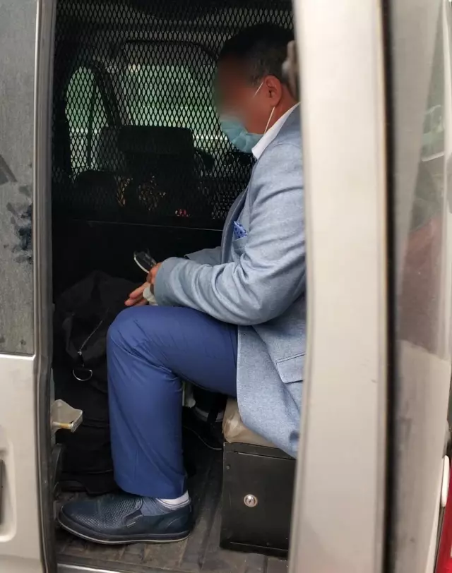 Samsun'da FETÖ'den 7.5 yıl hapis cezası bulunan emlakçı tutuklandı Samsun'da FETÖ'den 7.5 yıl hapis cezası bulunan emlakçı tutuklandı