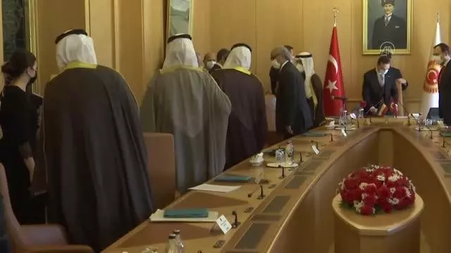 Şentop, Kuveyt Dışişleri Bakanı ve Kabine İşlerinden Sorumlu Devlet Bakanı Sabah'ı kabul etti Şentop, Kuveyt Dışişleri Bakanı ve Kabine İşlerinden Sorumlu Devlet Bakanı Sabah'ı kabul etti