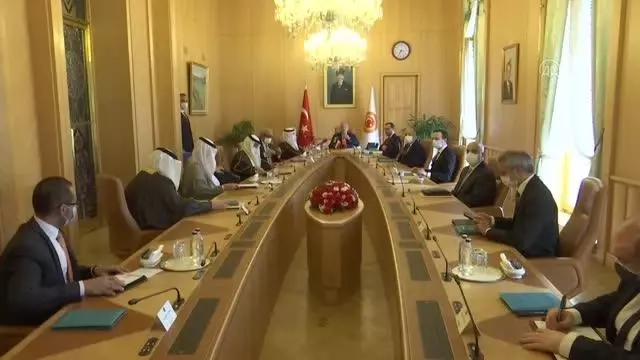 Şentop, Kuveyt Dışişleri Bakanı ve Kabine İşlerinden Sorumlu Devlet Bakanı Sabah'ı kabul etti Şentop, Kuveyt Dışişleri Bakanı ve Kabine İşlerinden Sorumlu Devlet Bakanı Sabah'ı kabul etti