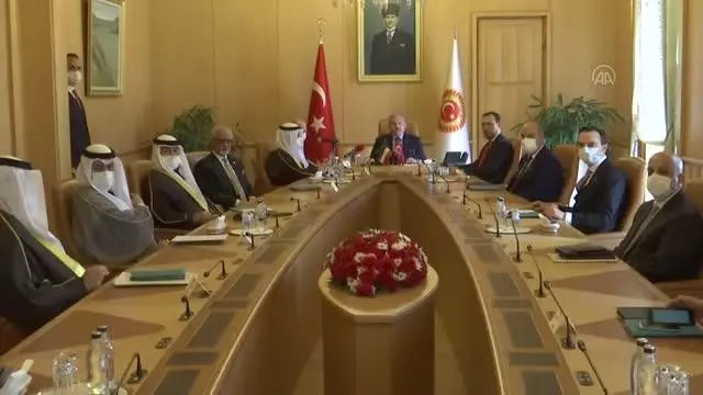 Şentop, Kuveyt Dışişleri Bakanı ve Kabine İşlerinden Sorumlu Devlet Bakanı Sabah'ı kabul etti Şentop, Kuveyt Dışişleri Bakanı ve Kabine İşlerinden Sorumlu Devlet Bakanı Sabah'ı kabul etti