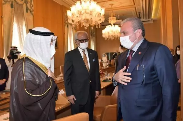 Cumhurbaşkanı Erdoğan, Kuveyt Dışişleri Bakanı El-Sabah'ı kabul etti Cumhurbaşkanı Erdoğan, Kuveyt Dışişleri Bakanı El-Sabah'ı kabul etti