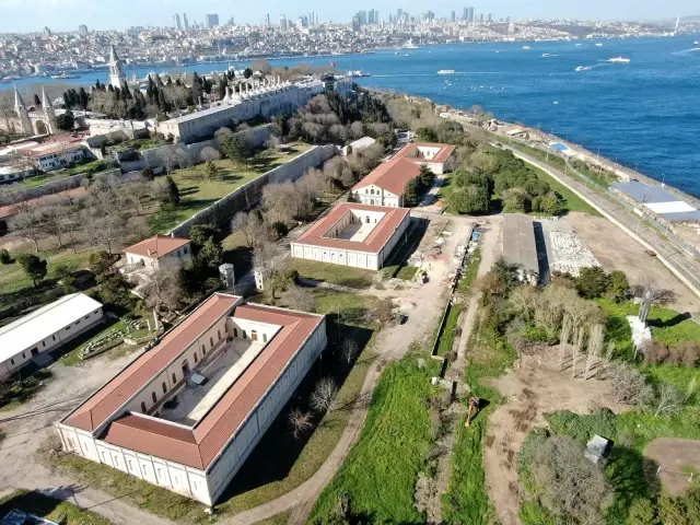 Topkapı Sarayı'nda Roma dönemine ait galeri bulundu Topkapı Sarayı'nda Roma dönemine ait galeri bulundu