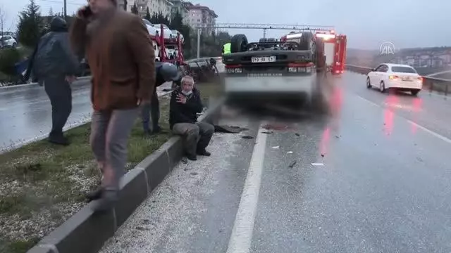 Trafik kazası, 1'i ağır 4 yaralı