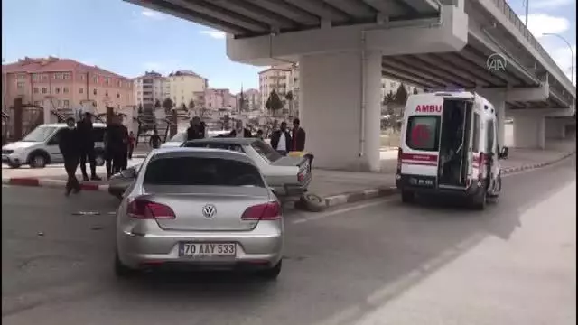 Trafik kazası: 1 yaralı Trafik kazası: 1 yaralı