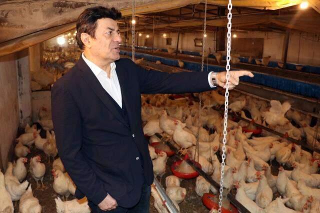 Ünlü şarkıcı Coşkun Sabah, Eskişehir'de tavuk çiftliği kurdu Ünlü şarkıcı Coşkun Sabah, Eskişehir'de tavuk çiftliği kurdu