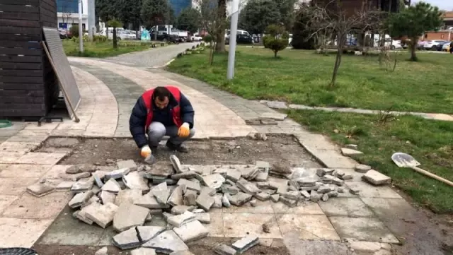 Ünye Belediyesi yaza hazırlanıyor Ünye Belediyesi yaza hazırlanıyor