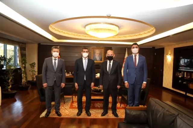 Vali Karadeniz, Ankara'da çeşitli temaslarda bulundu Vali Karadeniz, Ankara'da çeşitli temaslarda bulundu