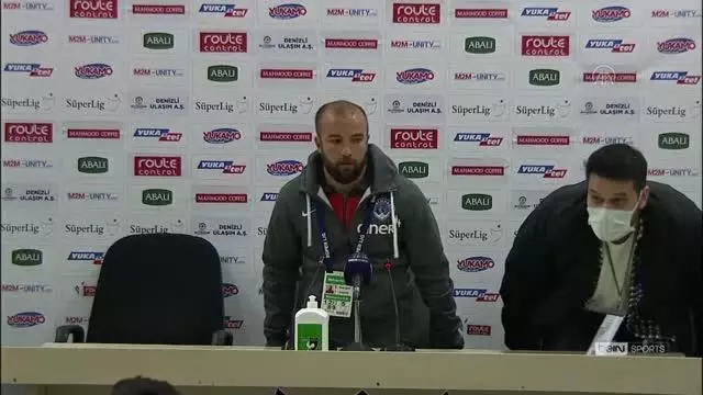 Yukatel Denizlispor - Kasımpaşa maçının ardından Yukatel Denizlispor - Kasımpaşa maçının ardından