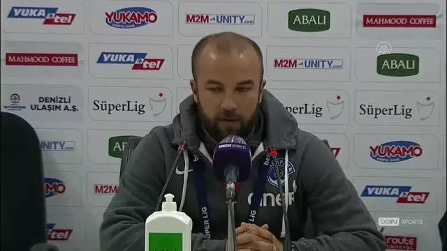 Yukatel Denizlispor - Kasımpaşa maçının ardından Yukatel Denizlispor - Kasımpaşa maçının ardından
