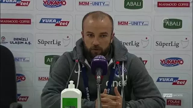 Yukatel Denizlispor - Kasımpaşa maçının ardından Yukatel Denizlispor - Kasımpaşa maçının ardından