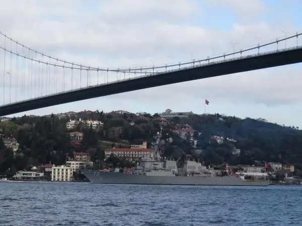 Son dakika: ABD'NİN KARADENİZ'E YOLLAYACAĞI SAVAŞ GEMİSİ DAHA ÖNCE DE BOĞAZ'DAN GEÇMİŞTİ Son dakika: ABD'NİN KARADENİZ'E YOLLAYACAĞI SAVAŞ GEMİSİ DAHA ÖNCE DE BOĞAZ'DAN GEÇMİŞTİ