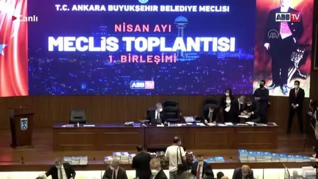 Ankara Büyükşehir Belediye Meclisi toplantısı Ankara Büyükşehir Belediye Meclisi toplantısı