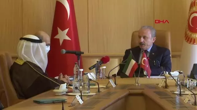 ANKARA TBMM BAŞKANI ŞENTOP, KUVEYT DIŞİŞLERİ BAKANI EL-SABAH'I KABUL ETTİ ANKARA TBMM BAŞKANI ŞENTOP, KUVEYT DIŞİŞLERİ BAKANI EL-SABAH'I KABUL ETTİ