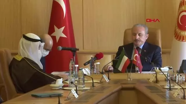 ANKARA TBMM BAŞKANI ŞENTOP, KUVEYT DIŞİŞLERİ BAKANI EL-SABAH'I KABUL ETTİ ANKARA TBMM BAŞKANI ŞENTOP, KUVEYT DIŞİŞLERİ BAKANI EL-SABAH'I KABUL ETTİ