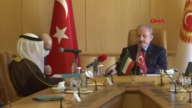 ANKARA TBMM BAŞKANI ŞENTOP, KUVEYT DIŞİŞLERİ BAKANI EL-SABAH'I KABUL ETTİ ANKARA TBMM BAŞKANI ŞENTOP, KUVEYT DIŞİŞLERİ BAKANI EL-SABAH'I KABUL ETTİ
