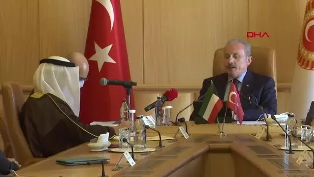 ANKARA TBMM BAŞKANI ŞENTOP, KUVEYT DIŞİŞLERİ BAKANI EL-SABAH'I KABUL ETTİ ANKARA TBMM BAŞKANI ŞENTOP, KUVEYT DIŞİŞLERİ BAKANI EL-SABAH'I KABUL ETTİ