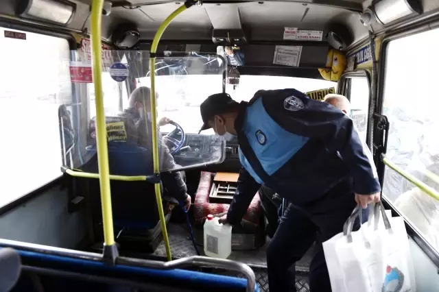 Ankara zabıtası hijyen mesaisinde Ankara zabıtası hijyen mesaisinde