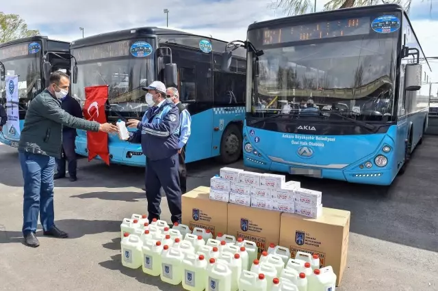 Ankara zabıtası hijyen mesaisinde Ankara zabıtası hijyen mesaisinde
