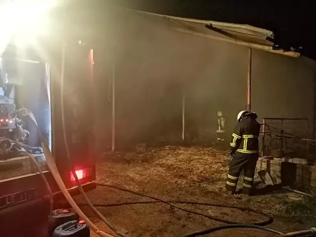 Son dakika... Biga'da samanlık yangını Son dakika... Biga'da samanlık yangını