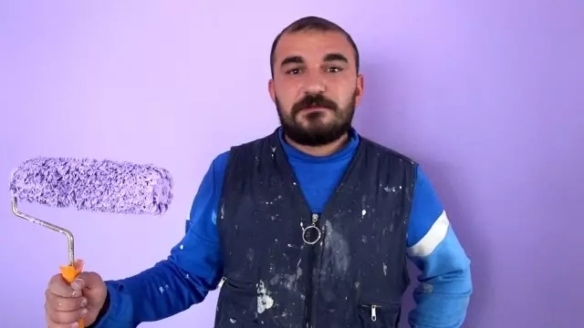 Boya ustasından örnek davranış Boya ustasından örnek davranış