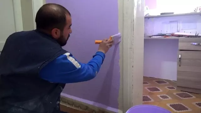 Boya ustasından örnek davranış Boya ustasından örnek davranış