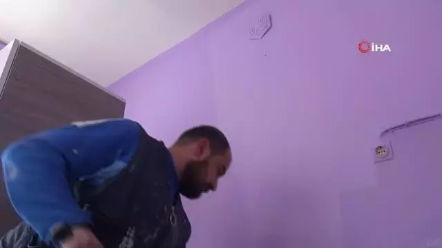 Boya ustasından örnek davranış Boya ustasından örnek davranış