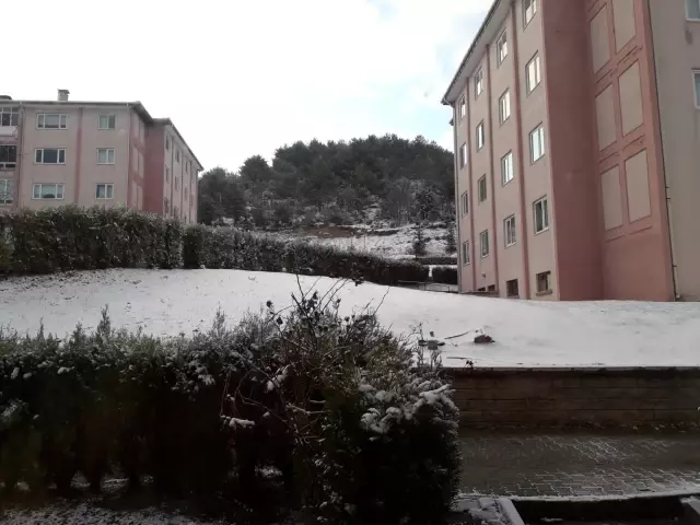 Bozüyük kar altında Bozüyük kar altında