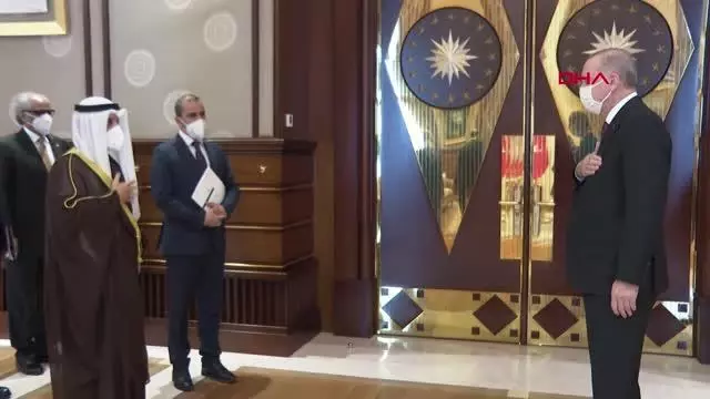Son dakika haberi... Cumhurbaşkanı Erdoğan, Kuveyt Dışişleri Bakanı El-Sabah'ı kabul etti Son dakika haberi... Cumhurbaşkanı Erdoğan, Kuveyt Dışişleri Bakanı El-Sabah'ı kabul etti