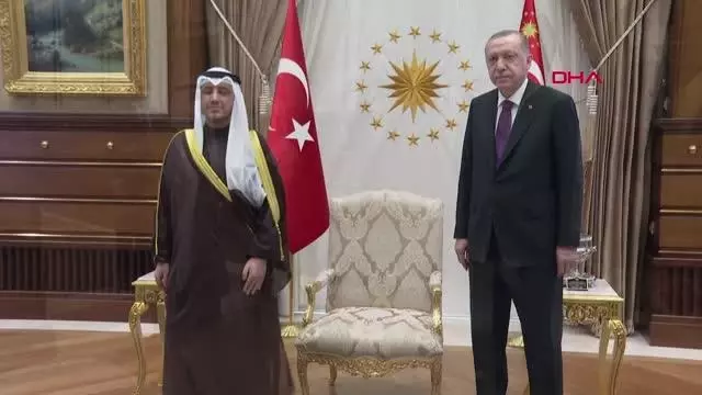 Son dakika haberi... Cumhurbaşkanı Erdoğan, Kuveyt Dışişleri Bakanı El-Sabah'ı kabul etti Son dakika haberi... Cumhurbaşkanı Erdoğan, Kuveyt Dışişleri Bakanı El-Sabah'ı kabul etti