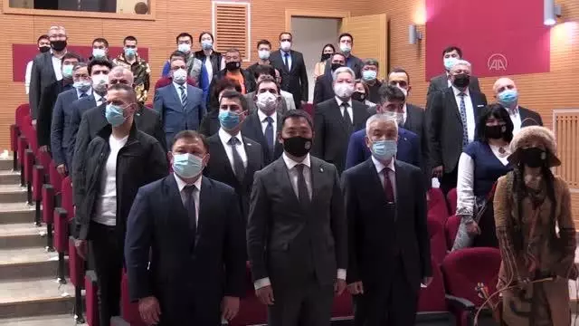 Dünya Etnospor Konfederasyonu Başkanı Bilal Erdoğan, Kırgızistan'da konferansa katıldı Dünya Etnospor Konfederasyonu Başkanı Bilal Erdoğan, Kırgızistan'da konferansa katıldı