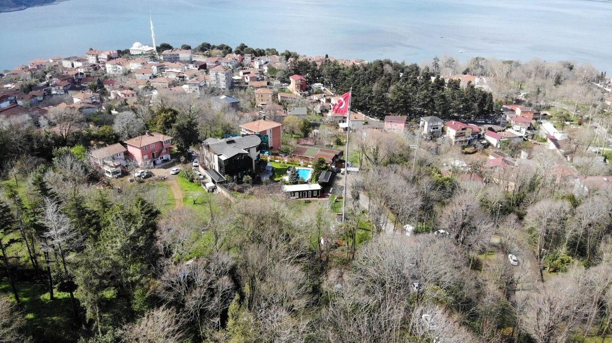 Sedat Peker'in Beykoz'daki villası görüntülendi