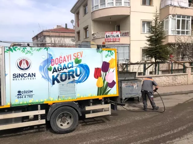 Sincan'da kapsamlı temizlik Sincan'da kapsamlı temizlik