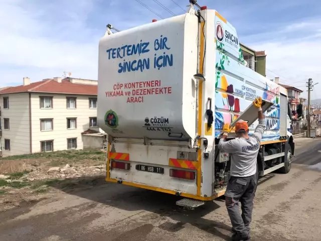 Sincan'da kapsamlı temizlik Sincan'da kapsamlı temizlik