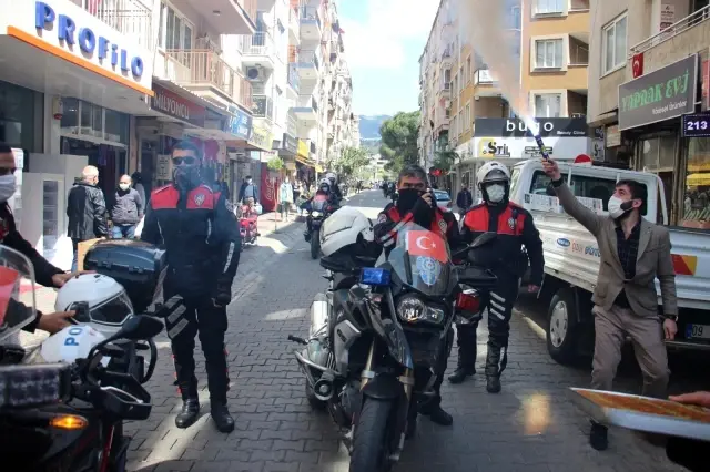 Sürpriz için yapılan ihbar gerçek oldu.. Kutlama için gelen polisler kavgaya müdahale etti