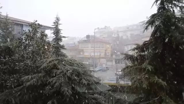 Yüksek kesimlere kar yağdı Yüksek kesimlere kar yağdı