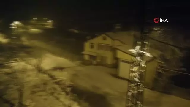 Zonguldak'ın yüksek kesimlerine kar yağdı Zonguldak'ın yüksek kesimlerine kar yağdı