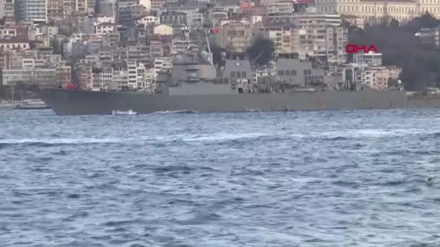 ABD'NİN KARADENİZ'E YOLLAYACAĞI SAVAŞ GEMİSİ DAHA ÖNCE DE BOĞAZ'DAN GEÇMİŞTİ ABD'NİN KARADENİZ'E YOLLAYACAĞI SAVAŞ GEMİSİ DAHA ÖNCE DE BOĞAZ'DAN GEÇMİŞTİ