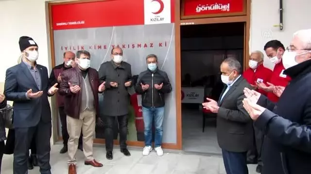 AFYONKARAHİSAR - Sandıklı'da Türk Kızılay Şubesi açıldı AFYONKARAHİSAR - Sandıklı'da Türk Kızılay Şubesi açıldı